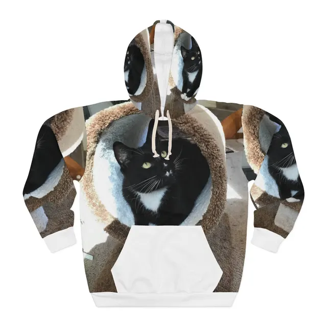 Real customer custom pet hoodie